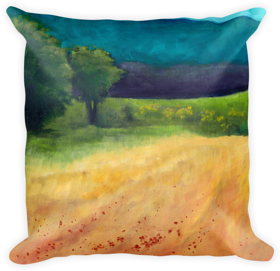 Southernfields1 Kellee Wynne Conrad Contemporary Landscape (1000x1000), Png Download