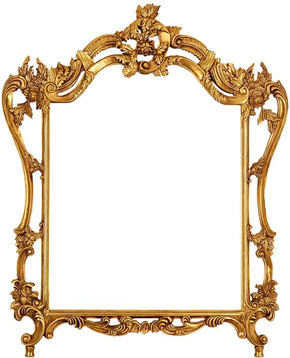Elegance, Frame, Family, Photograph, Art, Filigree - Antique (583x720), Png Download