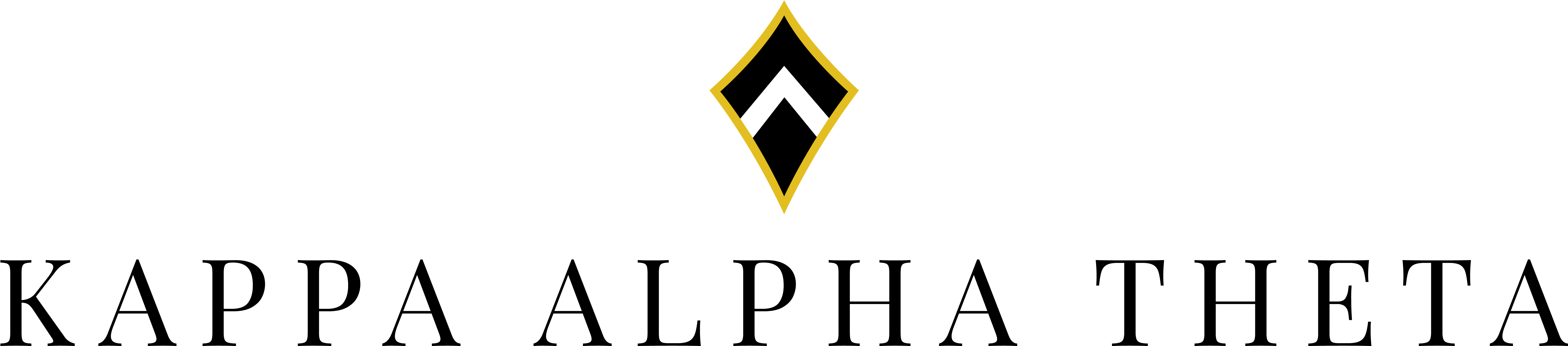 Randolph-macon College - Kappa Alpha Theta Brand (7117x1892), Png Download