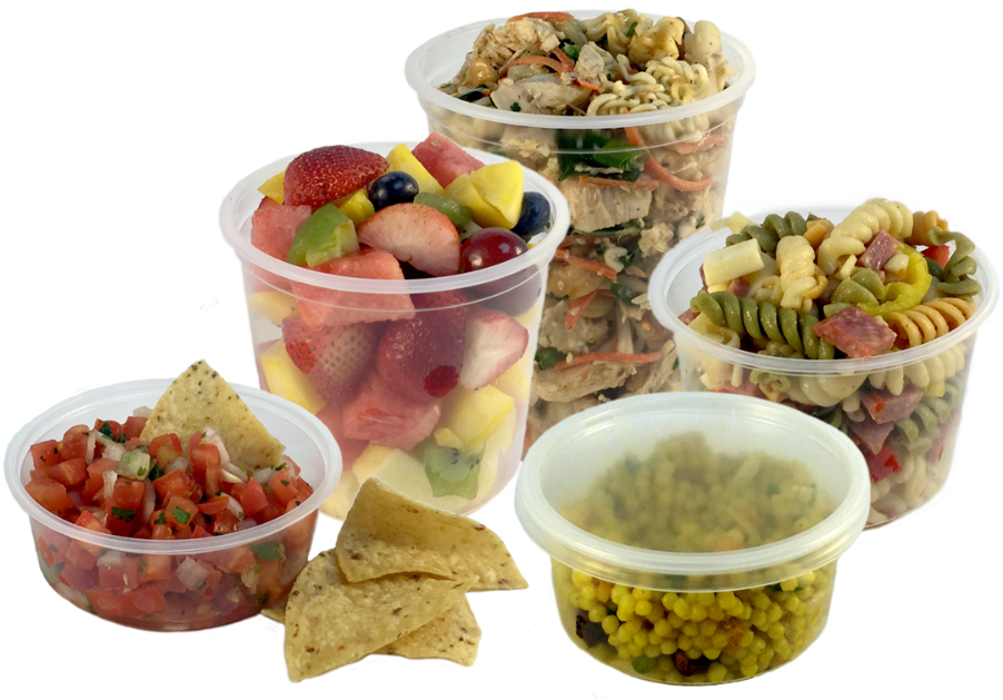 We Offer Injected Containers In Various Sizes And Colors - Janitorial Food Packaging (1000x750), Png Download