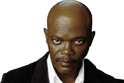 At The Movies - Samuel L Jackson Transparent (432x291), Png Download