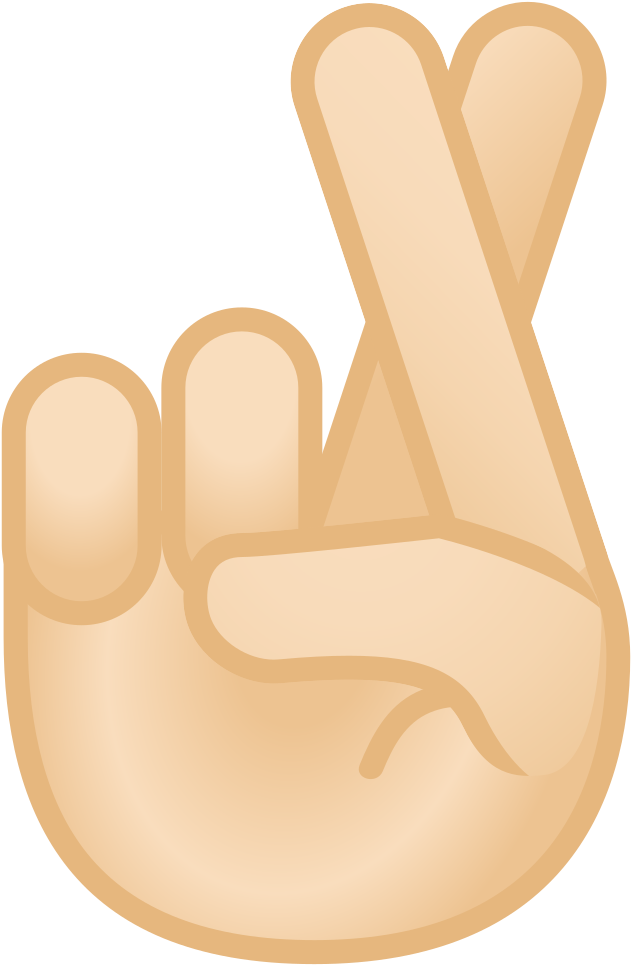 Download Svg Download Png - Gekreuzte Finger Emoji Bedeutung (1024x1024), Png Download