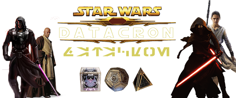 Star Wars Datacron - Star Wars: The Force Awakens Computer Decal - Kylo (814x339), Png Download