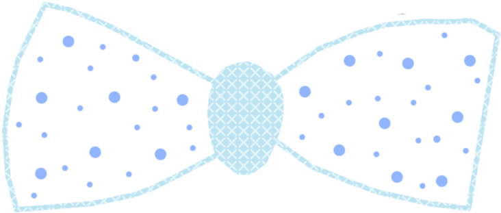 Cute Bow - Polka Dot (894x894), Png Download