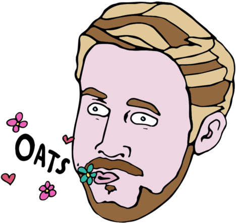 Ryan Gosling Oats Jimmy Joy (480x480), Png Download