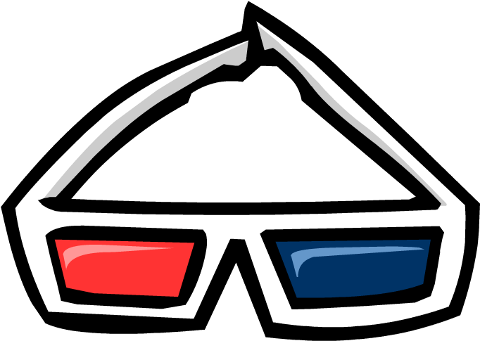 3dglasses - Club Penguin 3d Glasses (749x749), Png Download
