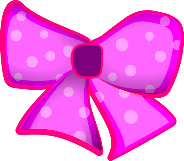 There Is 55 Giant Cute Bows Free Cliparts All Used - Hair Bow Images Clip Art (600x524), Png Download