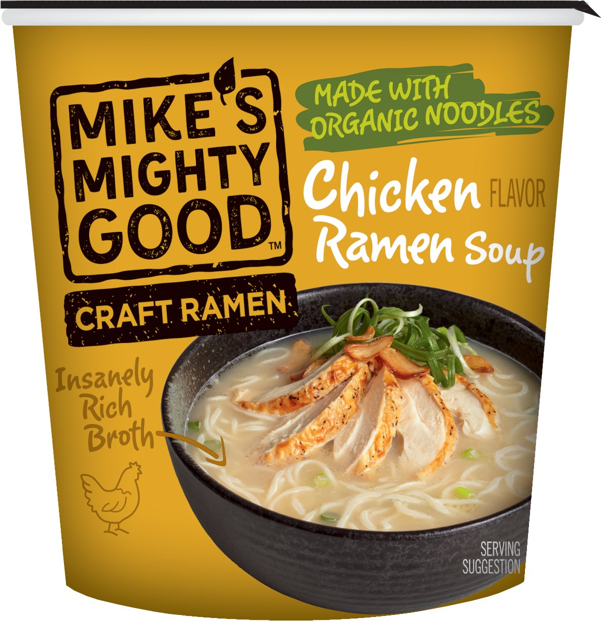 Download Chicken Flavor Ramen Noodle Soup Cup Mike's Mighty Good