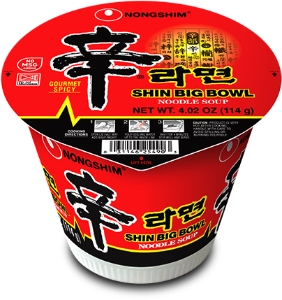 Shin Ramyun Big Bowl Noodle Soup - Shin Big Bowl Noodle Soup (480x480), Png Download