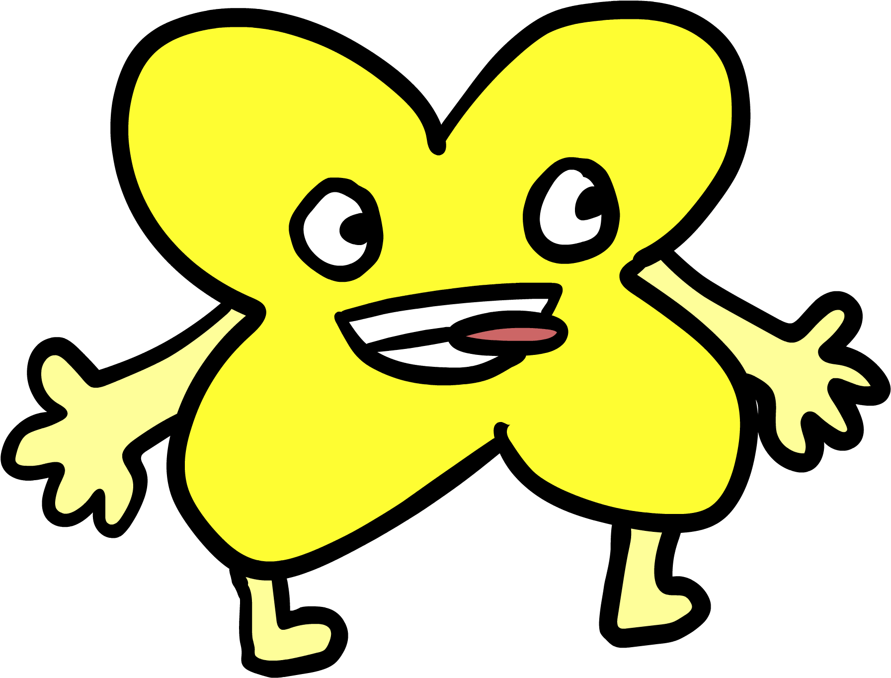 X Tongue - X Bfb (1876x1461), Png Download