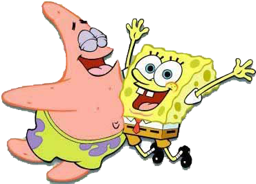 Posted By Kaylor Blakley At - Spongebob And Patrick Poster (500x500), Png Download