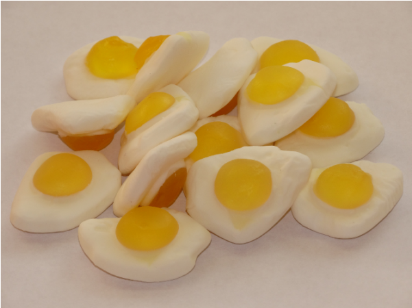 Fried Eggs - Description - Candy (600x600), Png Download