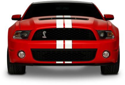 1 - Shelby Gt500 2011 (430x480), Png Download