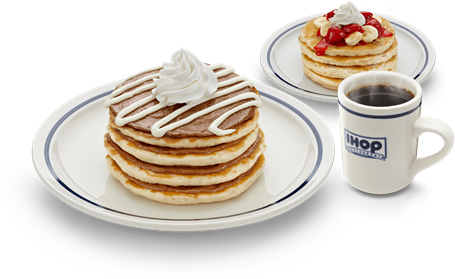Ihop Pancakes - Ihop Cinn A Stacks Pancakes (491x286), Png Download