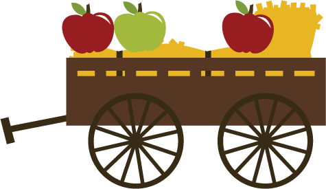 Apples In Wagon Svg File For Scrapbooking Apple Picking - 1870 Bike (475x275), Png Download