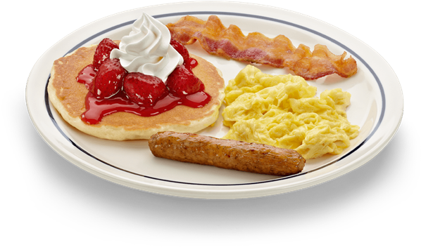 4) Ihop Ihop - Ihop Kids Menu (654x367), Png Download