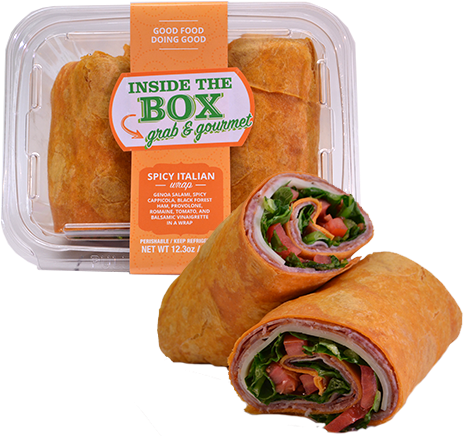 Spicy Italian Wrap - Spicy Italian (500x500), Png Download