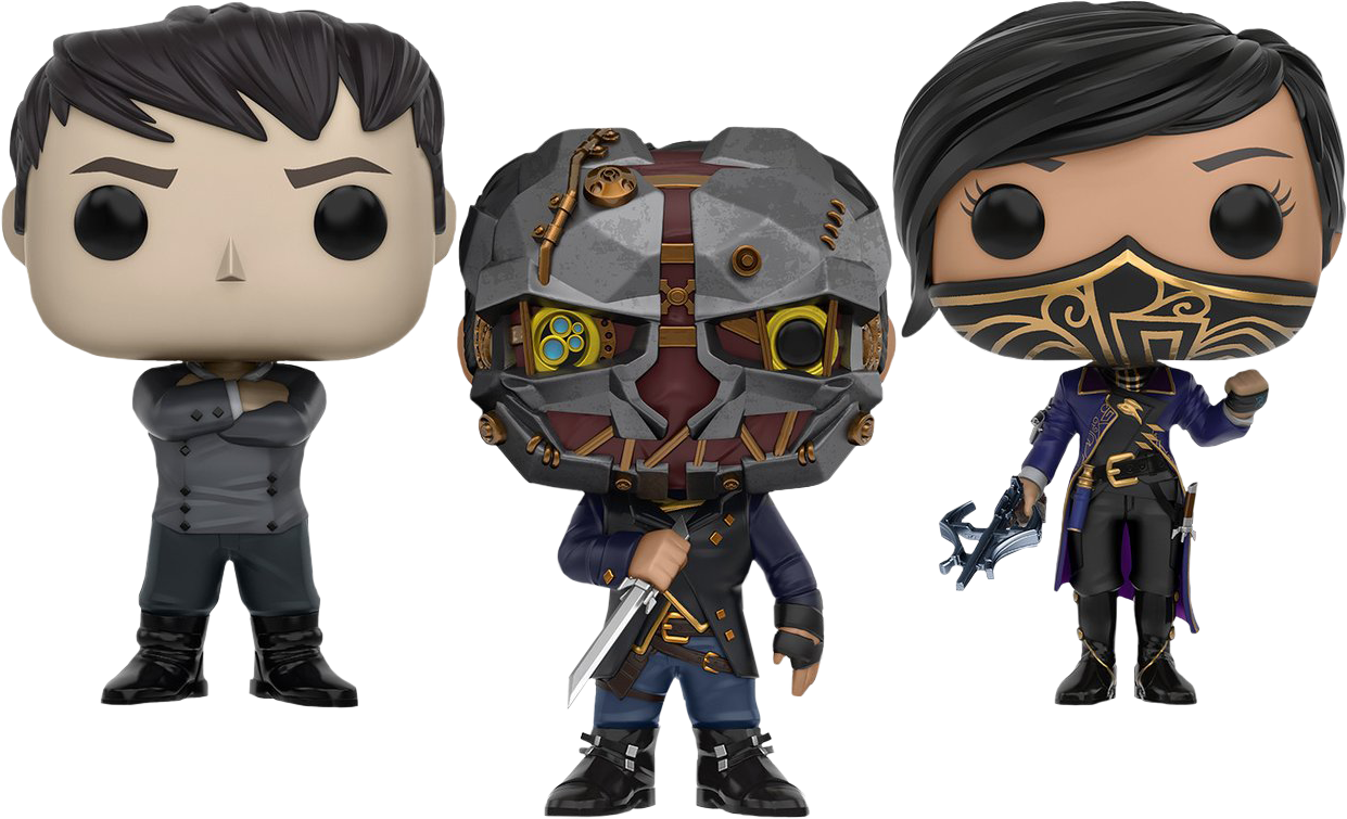 Chaos Pop - Funko Pop Dishonored (1241x755), Png Download