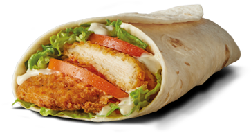 Peri Peri Chicken Wrap Mcdonalds (380x380), Png Download