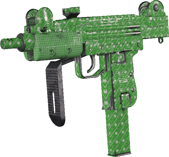 Mini-uzi Gift Wrap Mwr - Assault Rifle (577x534), Png Download
