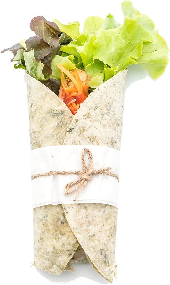 Not All Soft Tortillas Are Made With Wheat - Wrap (1000x1000), Png Download