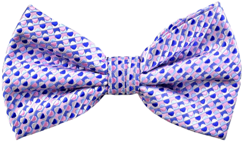 Printed Billy Bow Tie In Lavender Rose - Polka Dot (600x401), Png Download