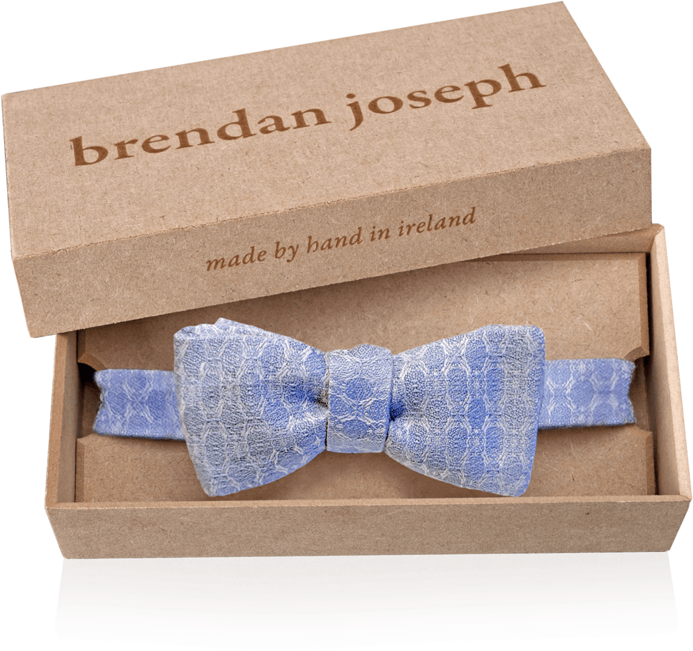 Light Blue Handmade Linen And Silk Self-tie Bow Tie (1000x1000), Png Download