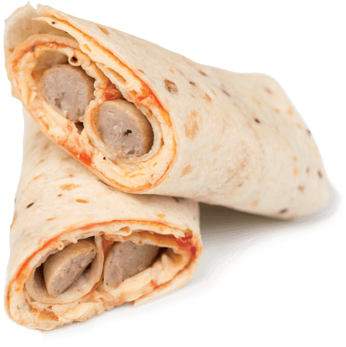 Sausage Egg Wrap - Sausage And Egg Wrap (600x600), Png Download