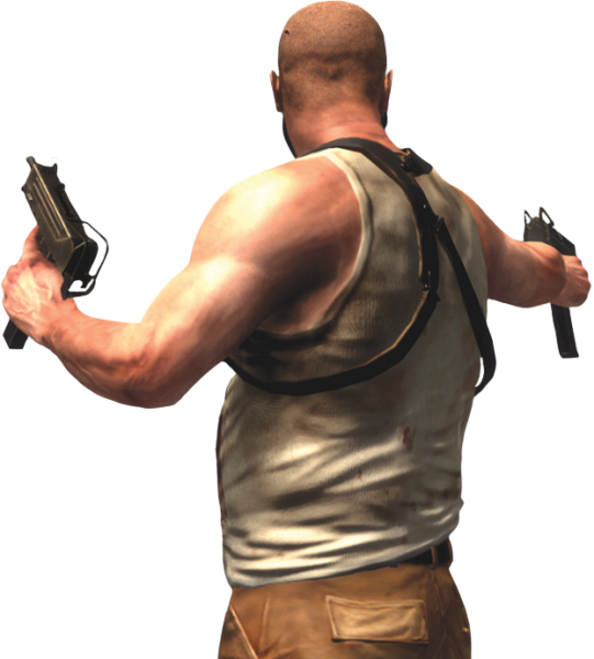Max Payne 3 (541x600), Png Download