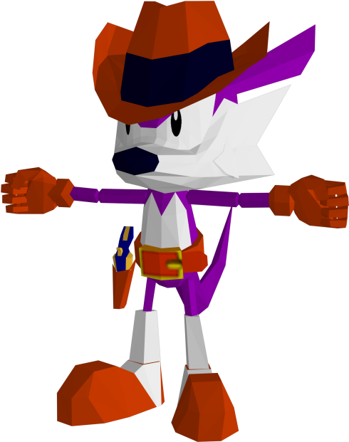 Download Zip Archive - Sonic The Fighters Fang The Sniper (750x650), Png Download
