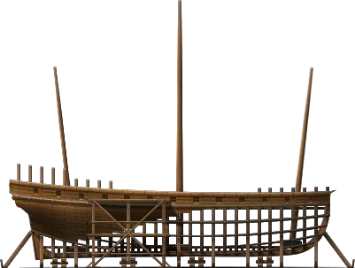 Ship Skeleton - Wiki (401x303), Png Download