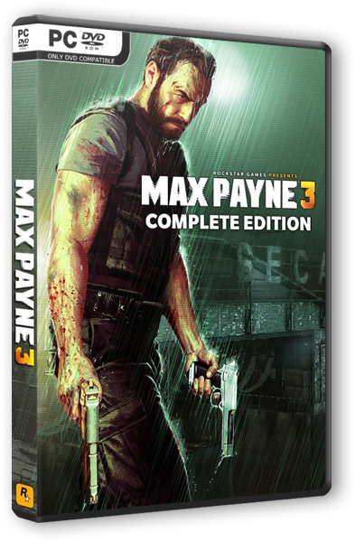 Max Payne 3 Complete - Rockstar Games Max Payne 3 Complete (pc) (digital Download) (393x600), Png Download