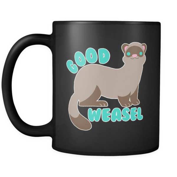 We Love Our Awesome Good Weasel Logo Mugspopular For - Survived Another Meeting That Should Ve Been (600x600), Png Download