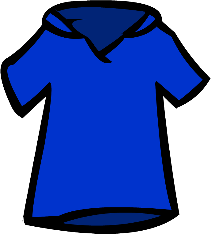 Old Blue Polo Shirt - Polo Shirt (689x765), Png Download