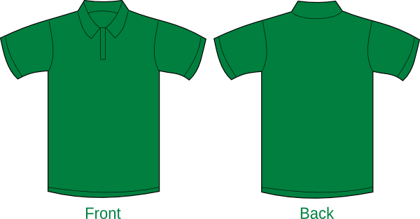 How To Set Use Polo Shirt Clipart - Polo Black T Shirt Png (600x313), Png Download