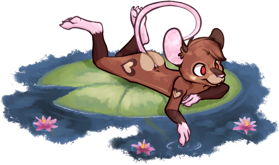 Lilypad Fych - Cartoon (965x606), Png Download