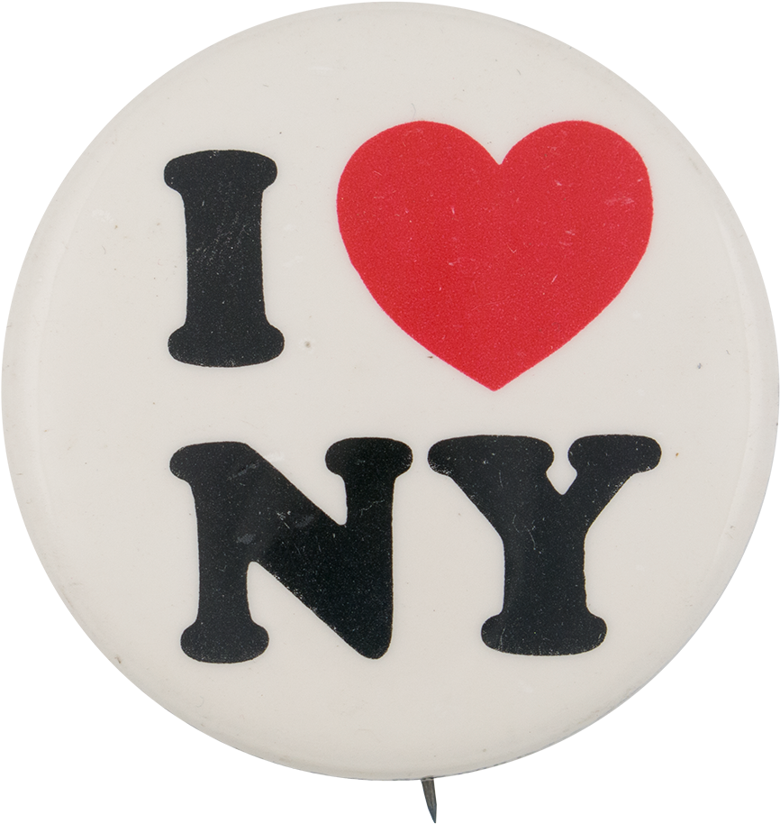 I Love New York - Campain Button From The 1980's Jessie Jackson (1000x1022), Png Download
