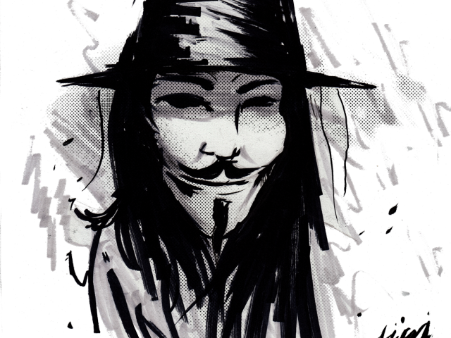 V For Vendetta Clipart Vendetta Png - V For Vendetta Png (640x480), Png Download