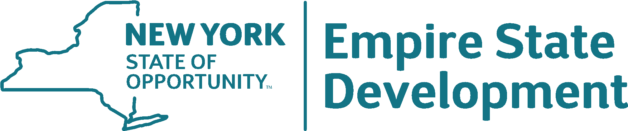 Empire State Development - New York State Department Of Transportation Logo (1452x304), Png Download