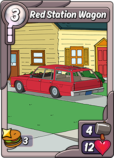 Red Station Wagon - Wikia (450x600), Png Download