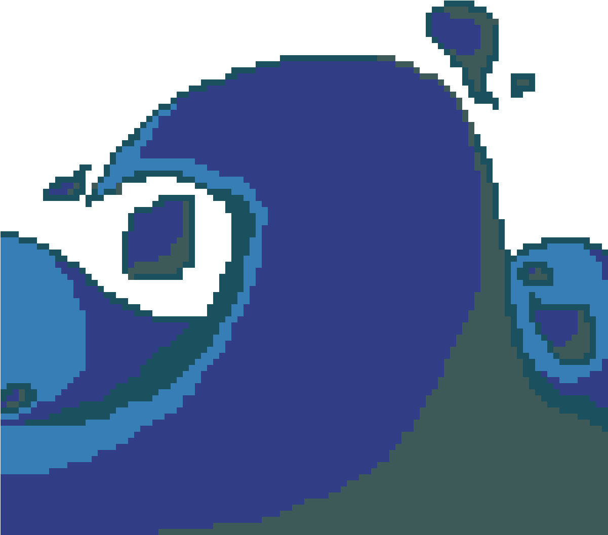 Ocean Background - Illustration (1200x1200), Png Download