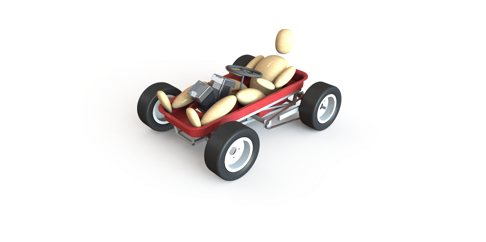 Model Car (1600x900), Png Download