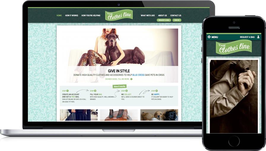 The Clothes Line - Website (897x509), Png Download