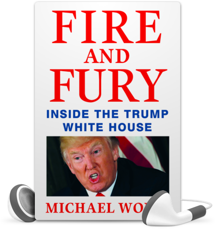 Michael Wolff's "consequential" Book Fire And Fury - Fire And Fury Randall Hansen (445x559), Png Download