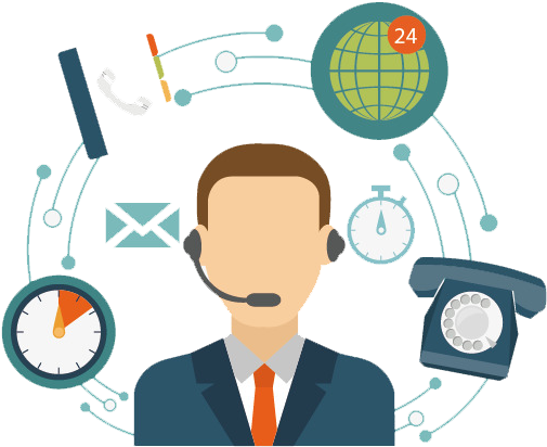 Your Business Deserves A Digital Agency That Provides - Servicio Al Cliente En Linea (550x451), Png Download