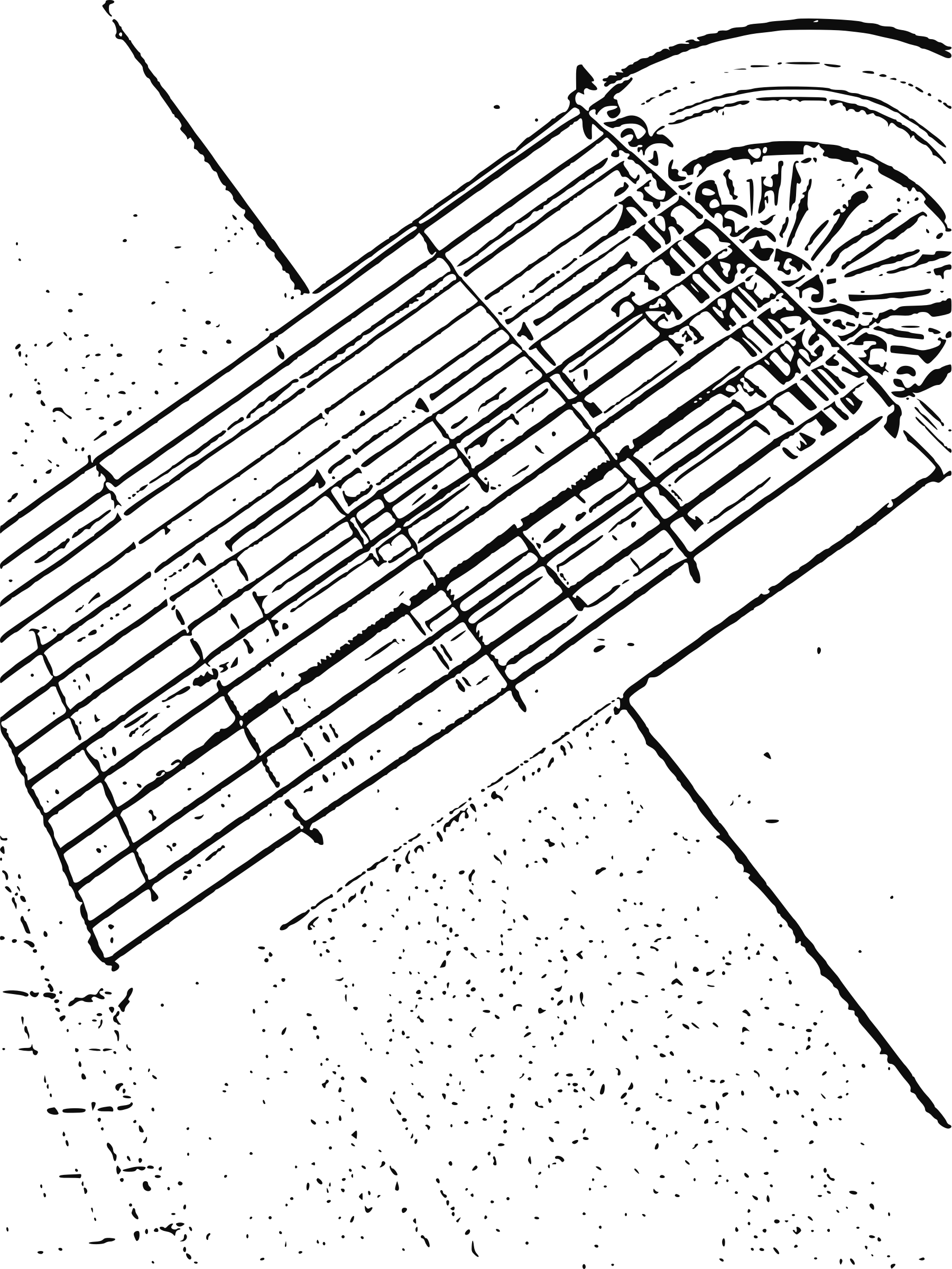 This Free Icons Png Design Of Puerta Inclinada (1801x2400), Png Download