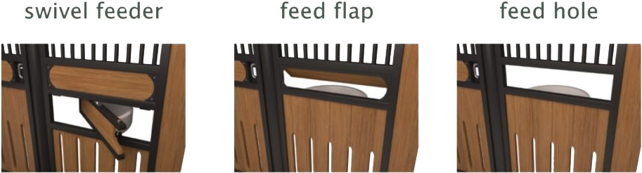 De Este Modo Es Más Seguro Para El Caballo Y Para Los - Horse Stable Designs Feeder (1024x341), Png Download