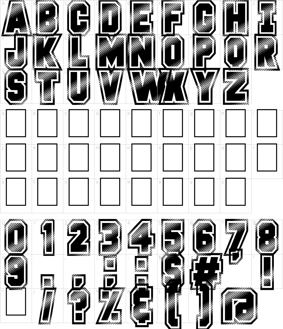 Font Characters (1000x1150), Png Download