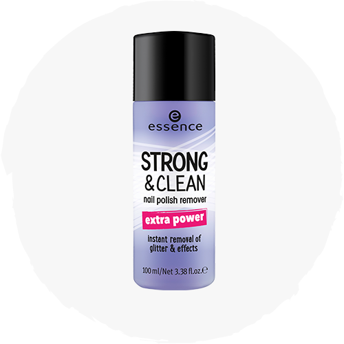 Essence Strong & Clean Nail Polish Remover 02 (500x500), Png Download
