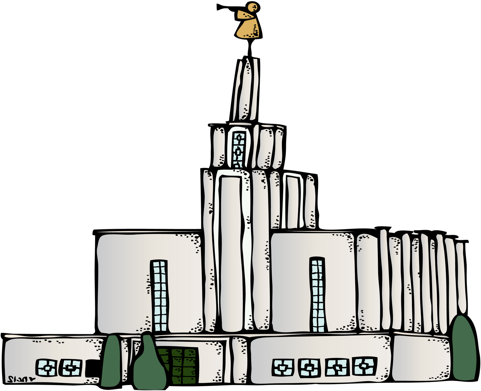 Lds Temple Clip Art Clipart Best Cliparts Co - Clip Art (1600x1310), Png Download